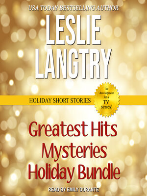 cover image of Greatest Hits Mysteries Holiday Bundle